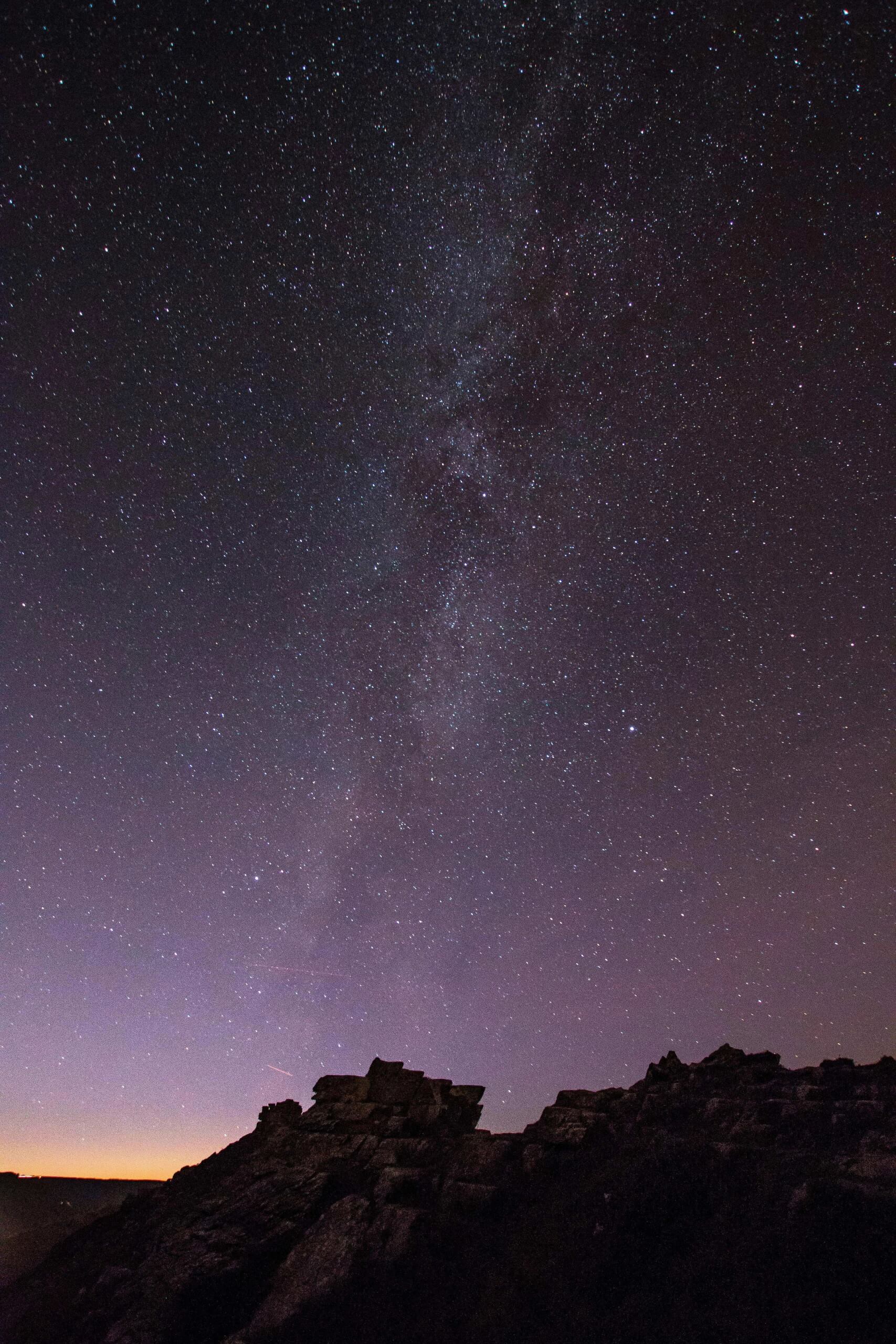 The Milky Way At The Valley of Rocks