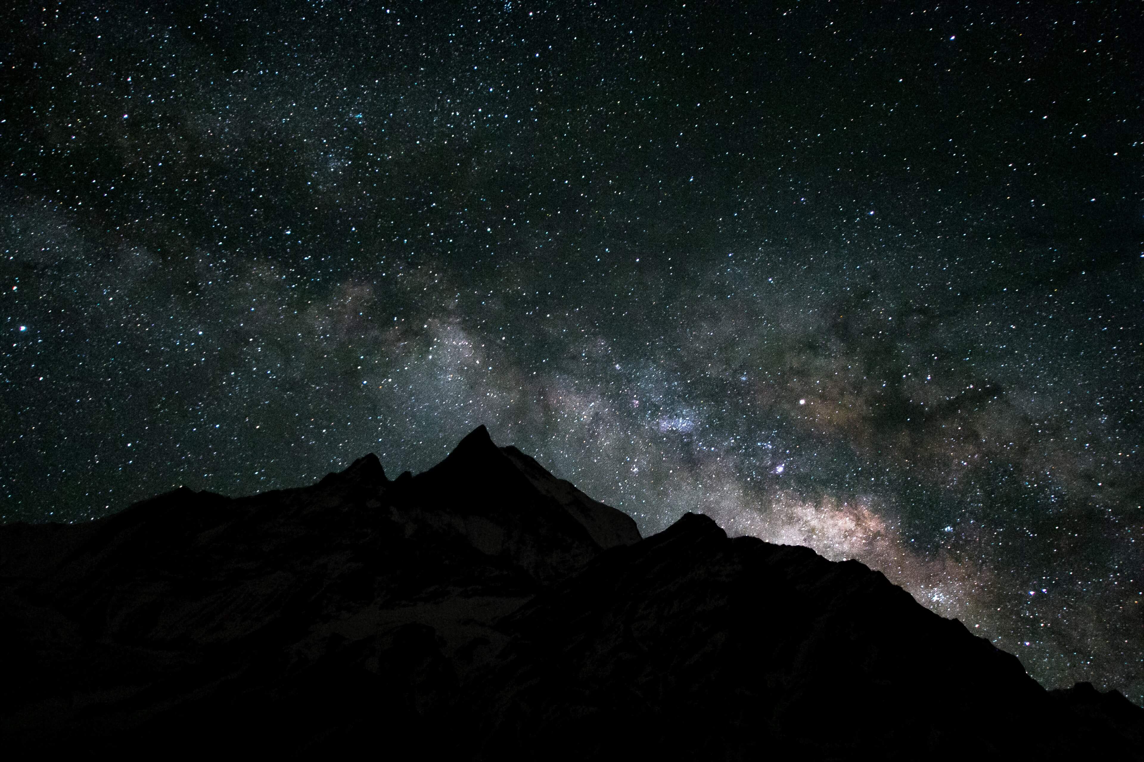 The Milky Way Above Machapachure