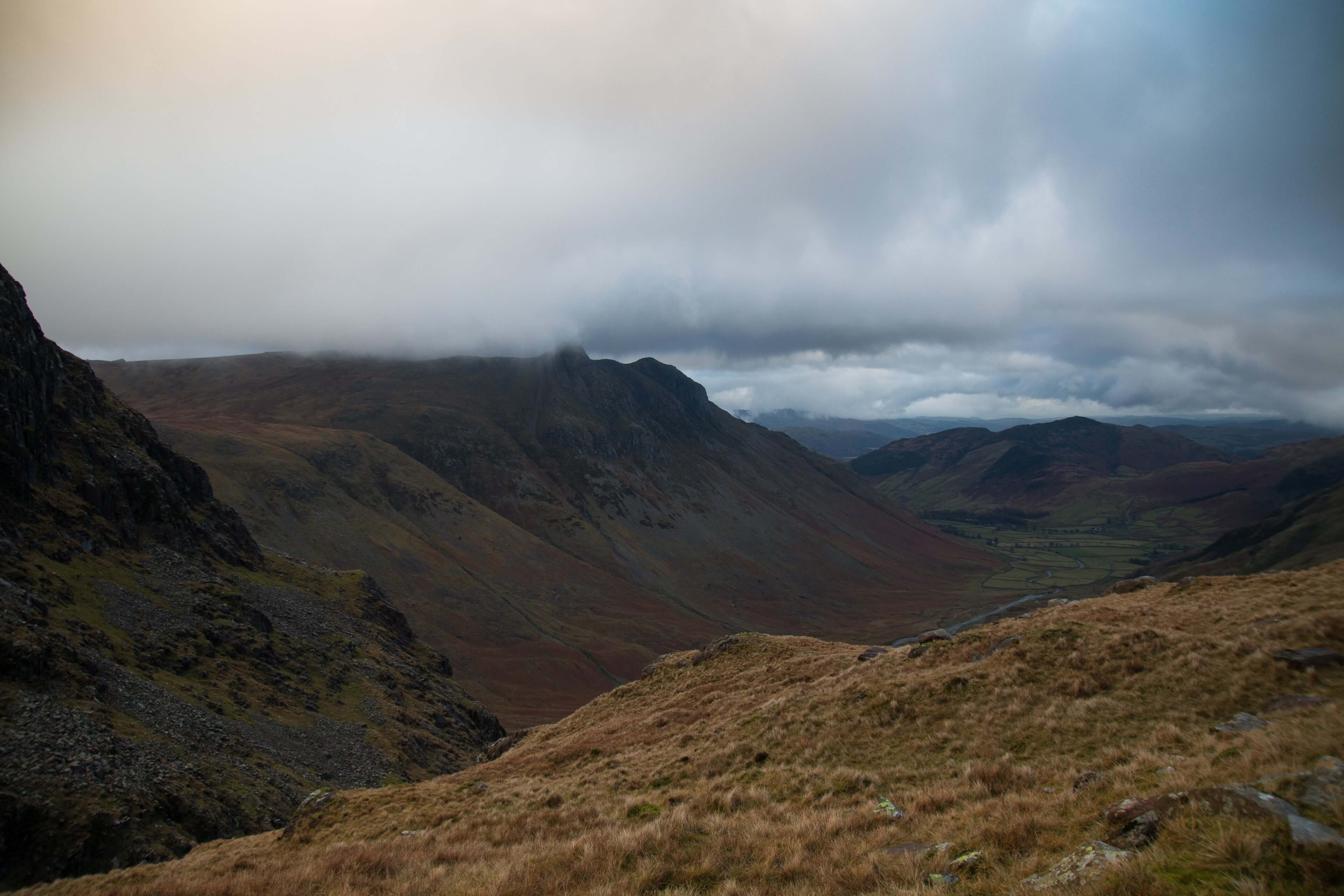 Looking Towards Pike Of Stickle
