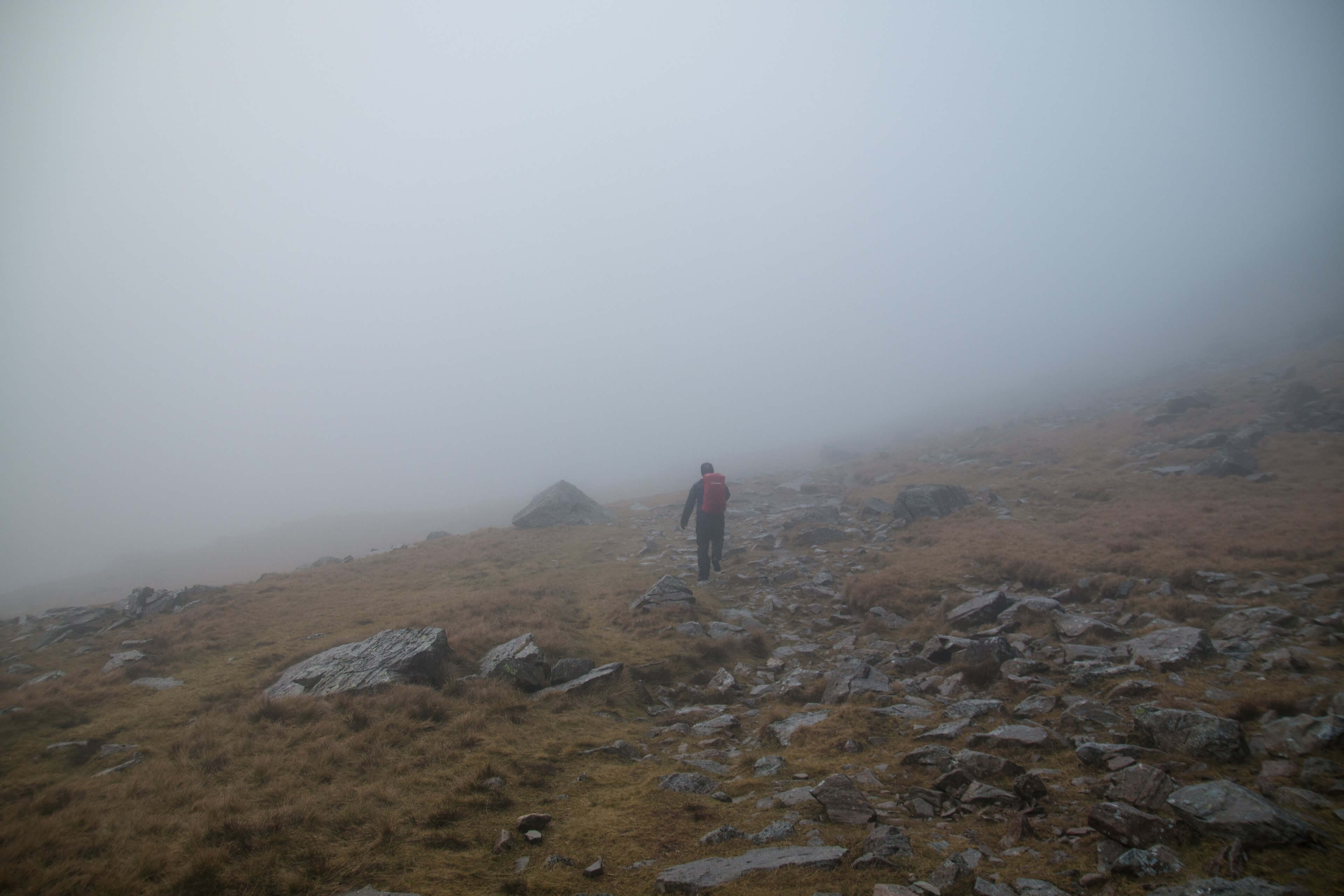 Bowfell In Mist