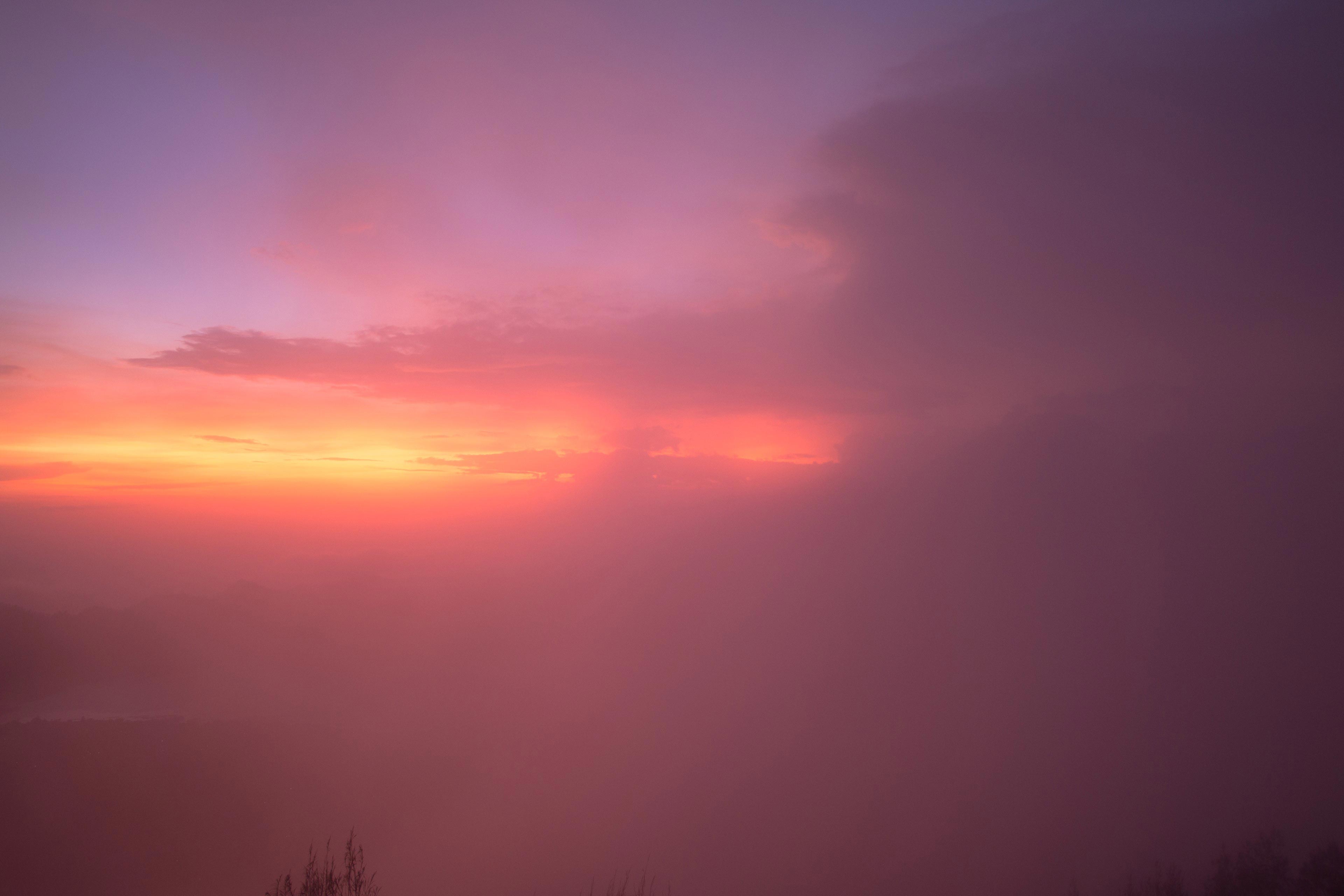 Sunrise Through The Cloud